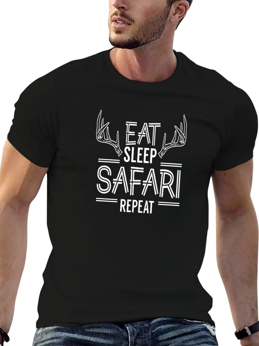 Eat Sleep Safari Repeat T-Shirt