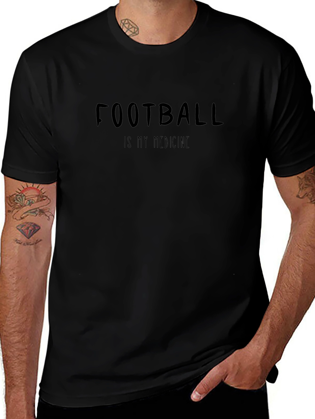 Football is My Medicine Graphic Tee