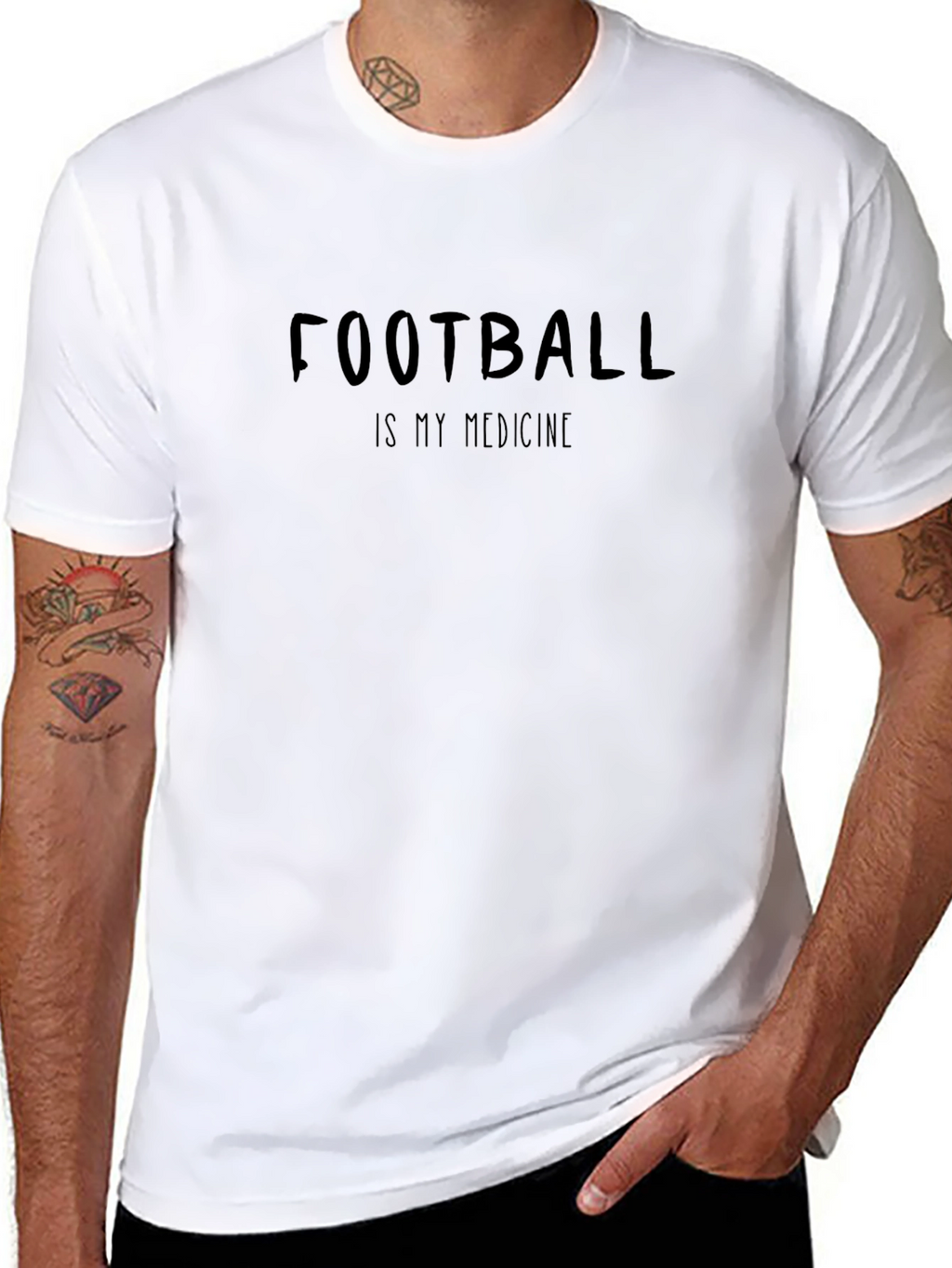 Football is My Medicine Graphic Tee