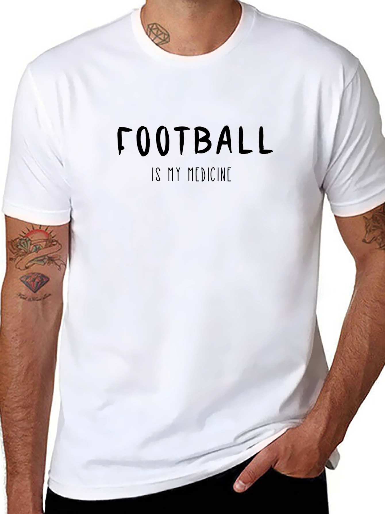 Football is My Medicine Graphic Tee