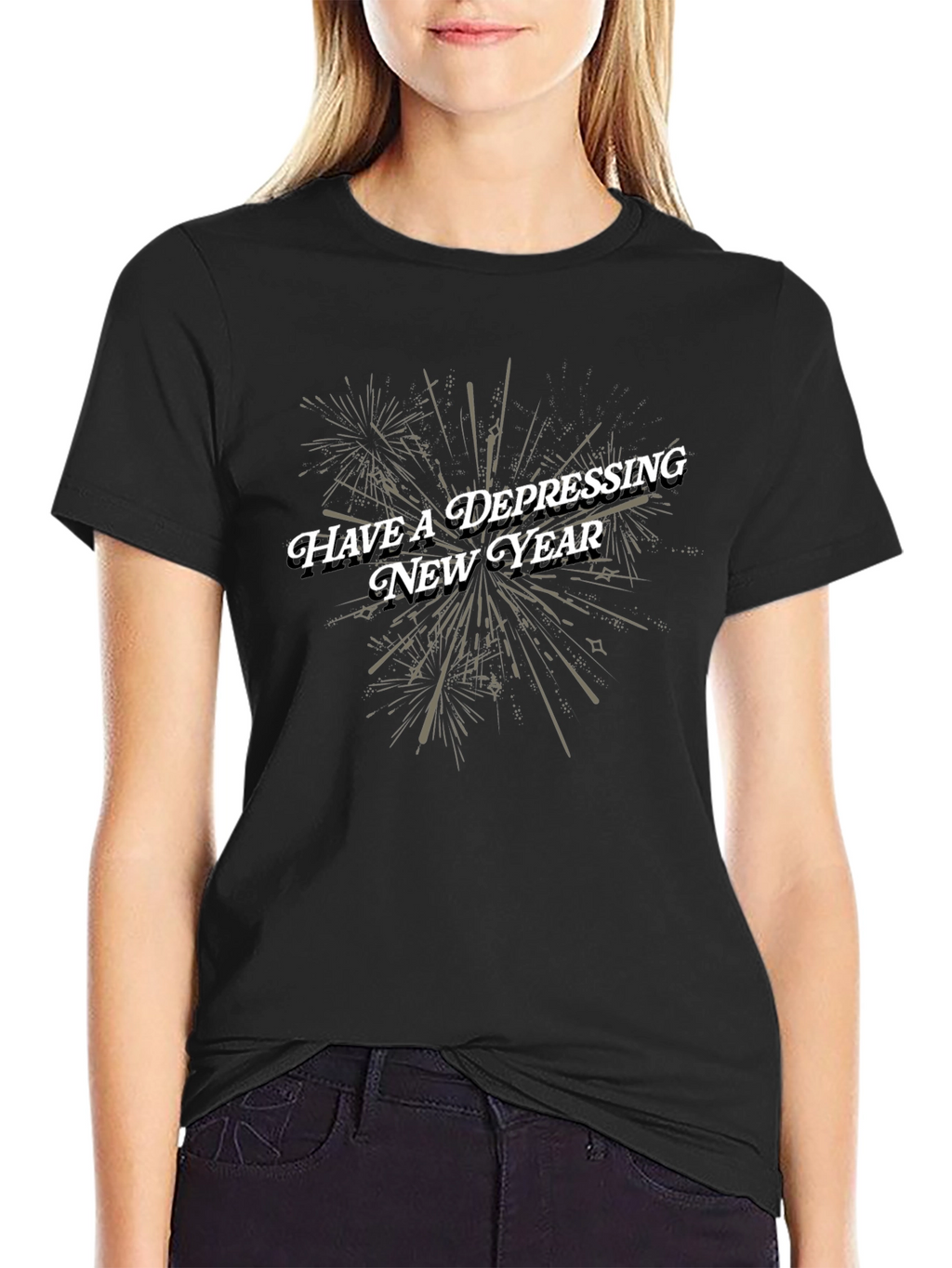 Have a Depressing New Year Graphic Tee