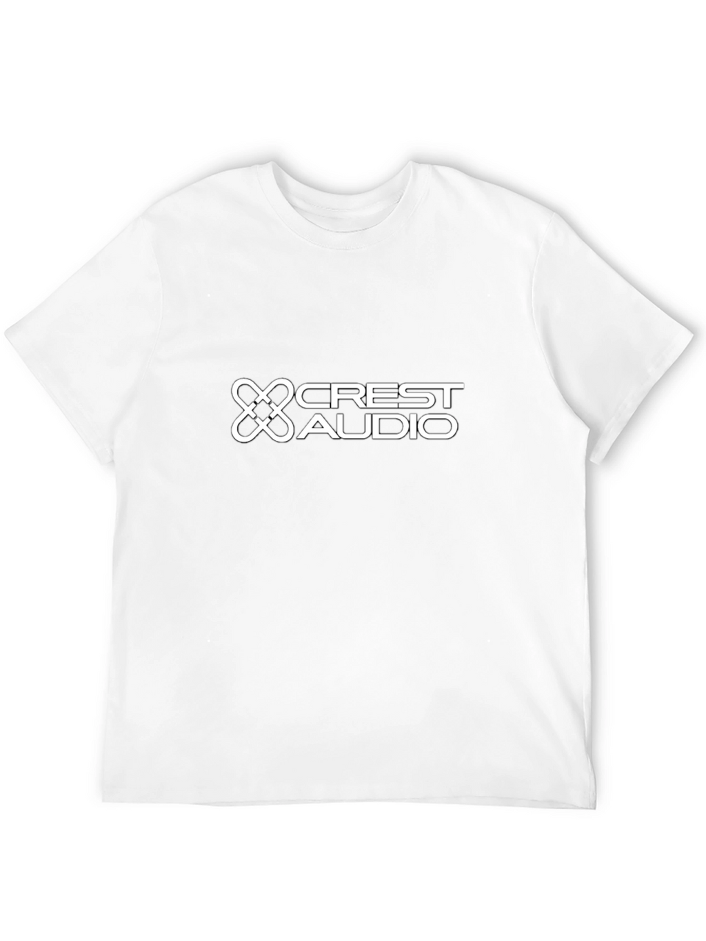 Crest Audio Black Graphic T-Shirt
