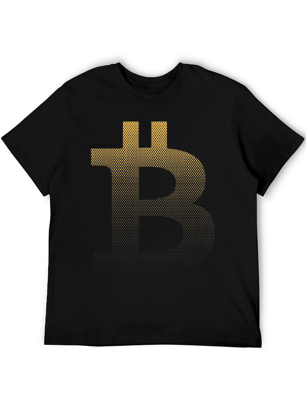 Bitcoin Dot Design T-Shirt