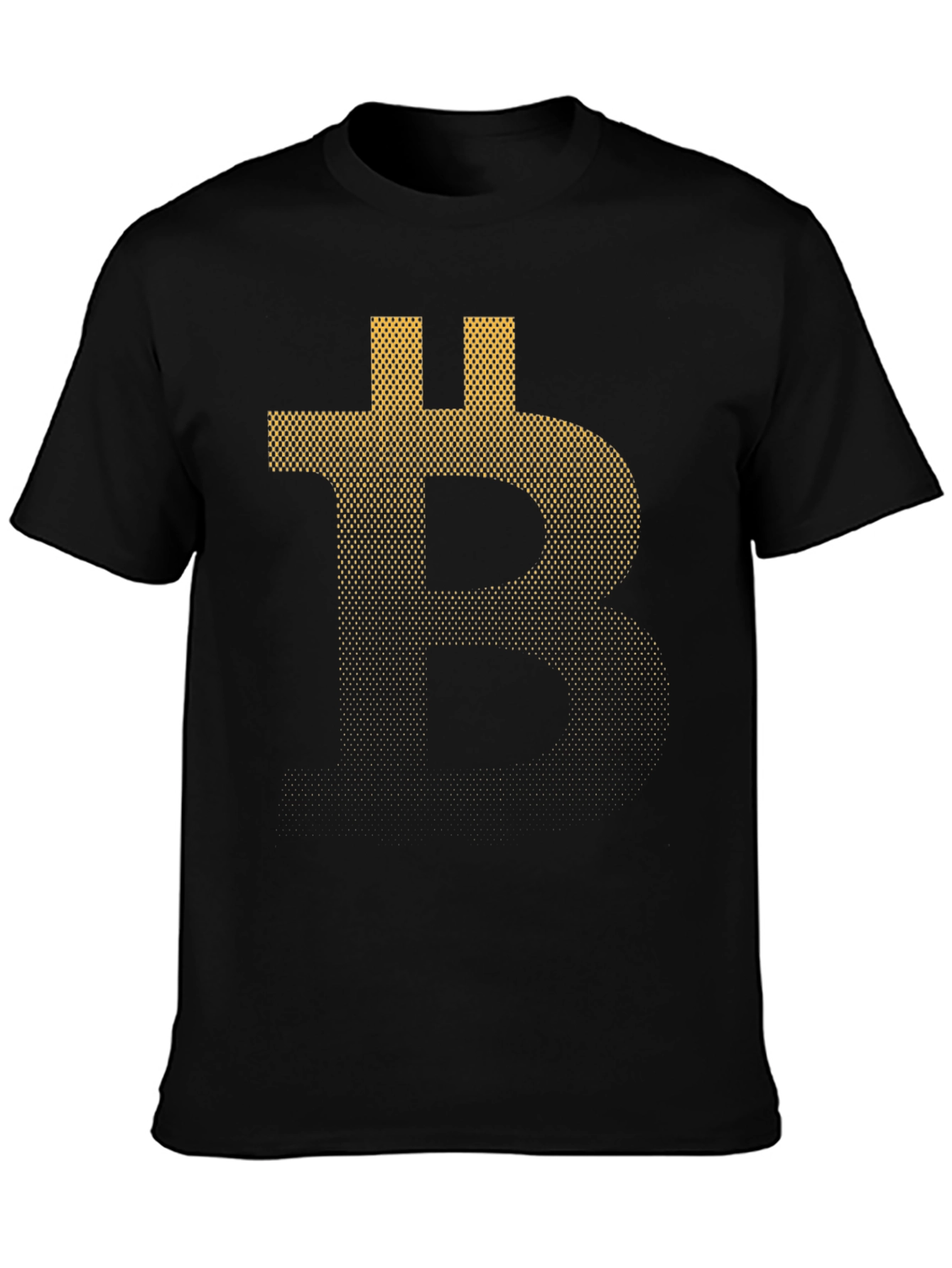 Bitcoin Dot Design T-Shirt