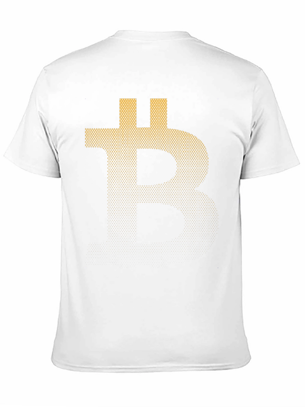 Bitcoin Dot Design T-Shirt