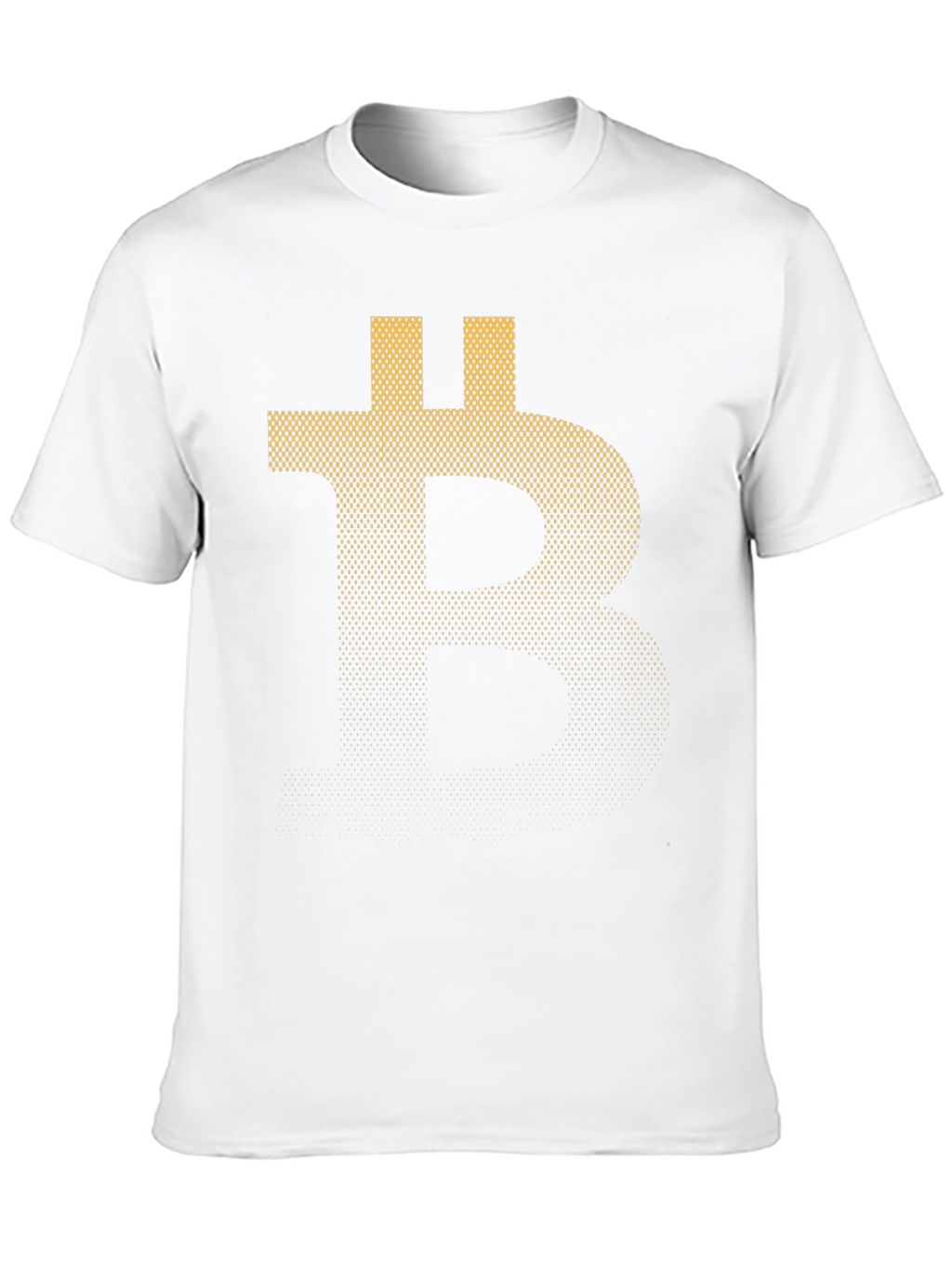 Bitcoin Dot Design T-Shirt