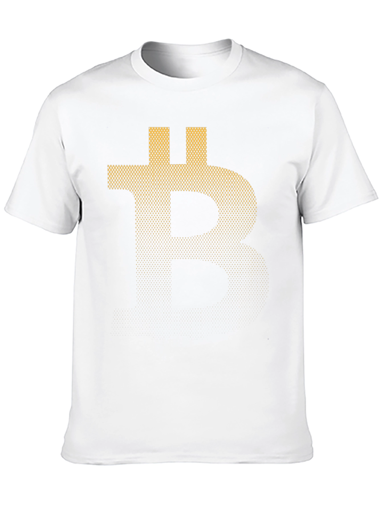 Bitcoin Dot Design T-Shirt