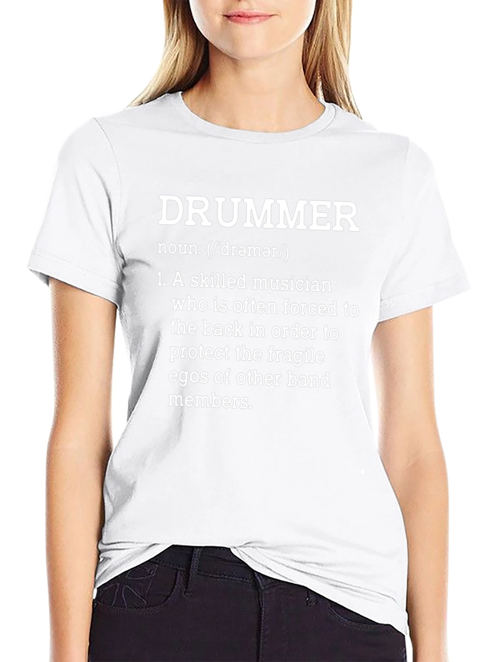 Funny Drummer Definition T-Shirt - Musician Gift