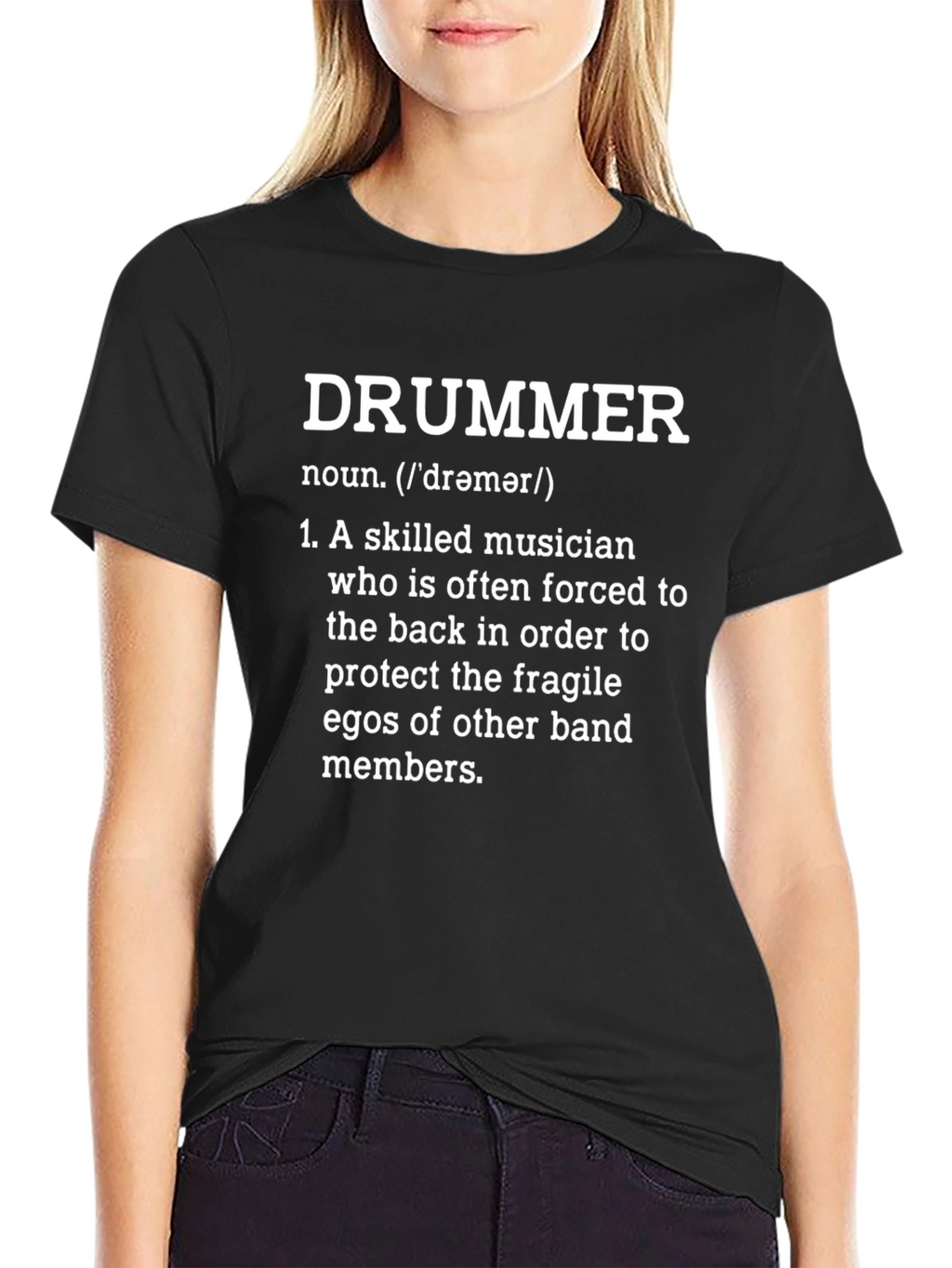 Funny Drummer Definition T-Shirt - Musician Gift